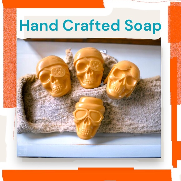 Hand Crafted Goats Milk Soap Pumpkin Vanilla Scent - Picture 2 of 5